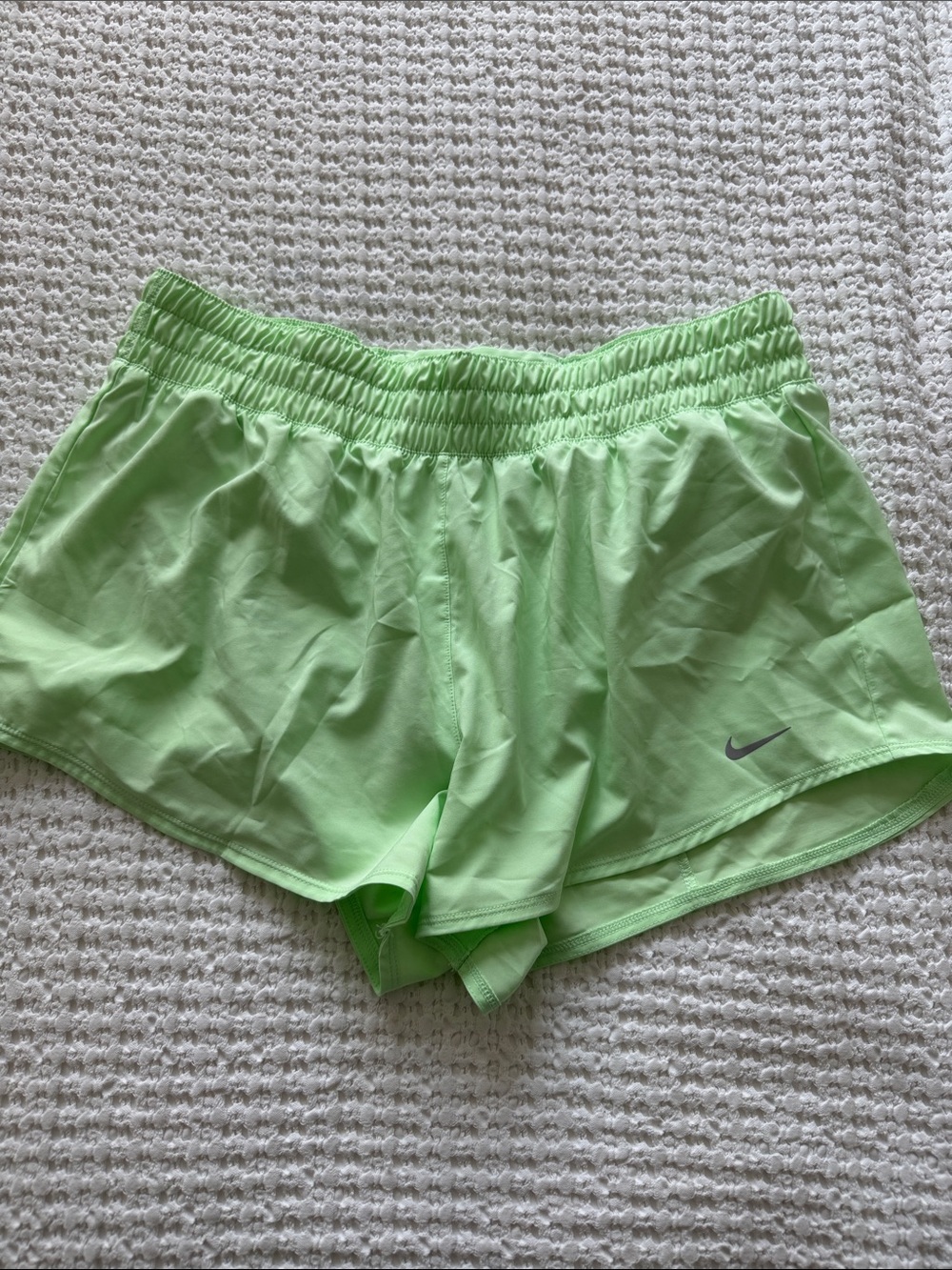 Nike Women’s Neon Lime Athletic Shorts